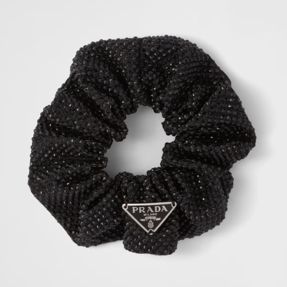 Beautiful Prada Satin Scrunchie